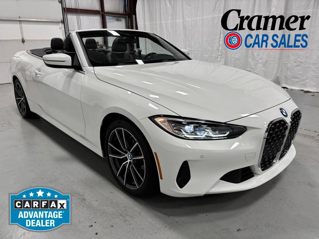 Used 2022 BMW 430i xDrive Convertible w/ Premium Package 2 AWD/4WD image 1