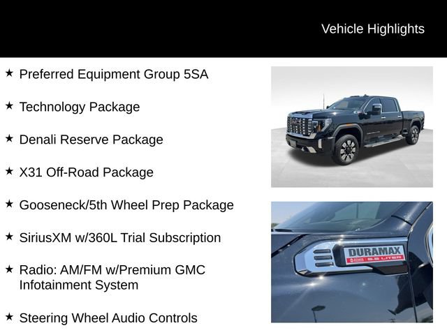 Certified 2025 GMC Sierra 2500 Denali w/ Denali Reserve Package AWD/4WD image 7