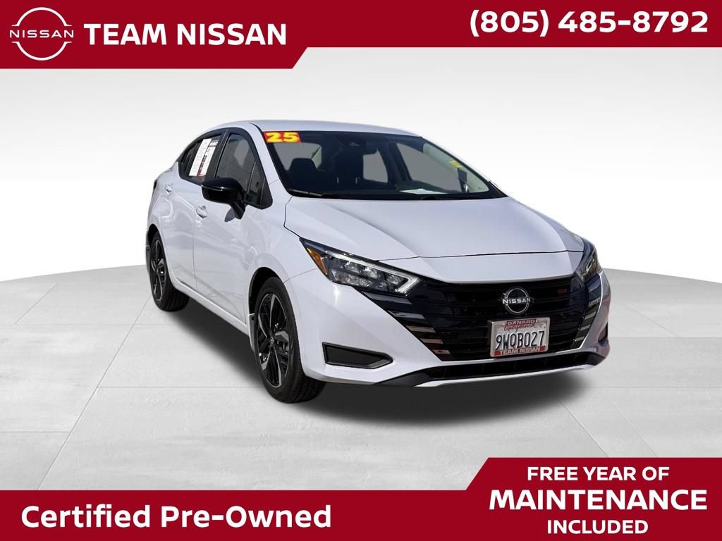 Certified 2025 Nissan Versa SR w/ Trunk Package FWD image 1