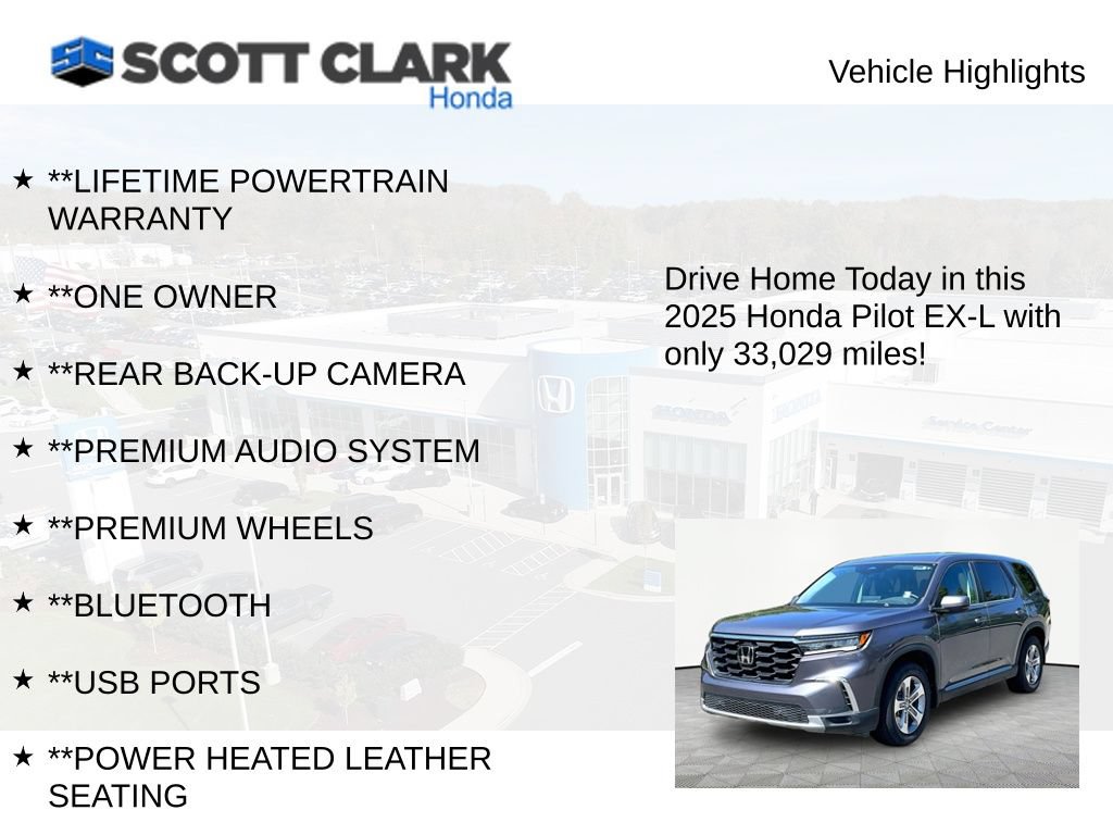 Used 2025 Honda Pilot EX-L image 11