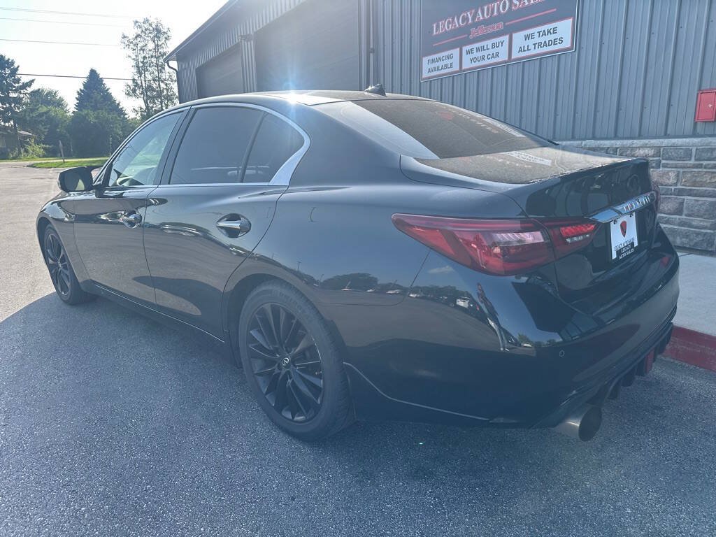 Used 2020 INFINITI Q50 Luxe w/ Essential Package (3.0T Luxe) AWD/4WD image 3