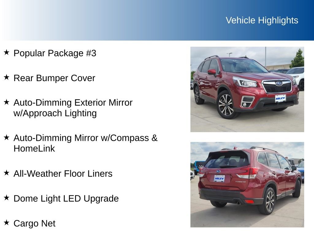 Used 2019 Subaru Forester Limited w/ Popular Package #3 AWD/4WD image 5