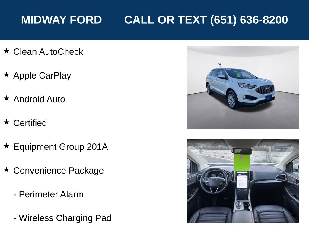 Used 2024 Ford Edge SEL w/ Convenience Package AWD/4WD image 7