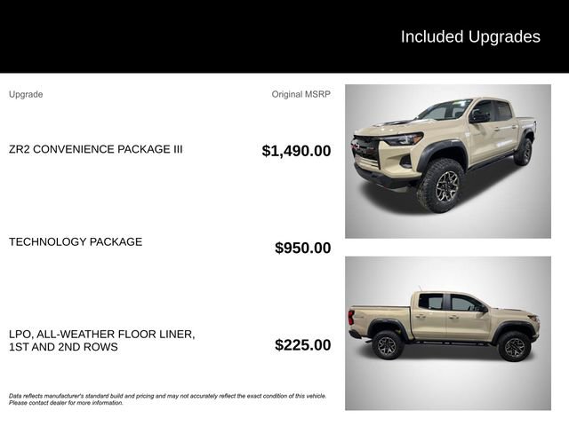 Used 2024 Chevrolet Colorado ZR2 w/ ZR2 Convenience Package III image 7