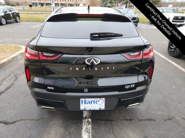 Certified 2023 INFINITI QX55 Luxe w/ Cargo Package image 6
