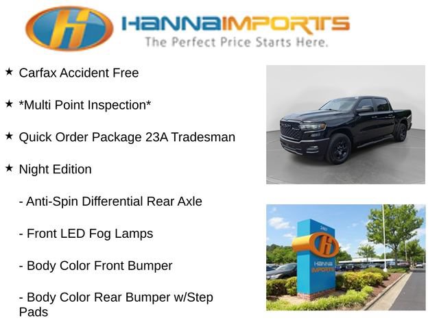 Used 2025 RAM 1500 Tradesman w/ Night Edition AWD/4WD image 8
