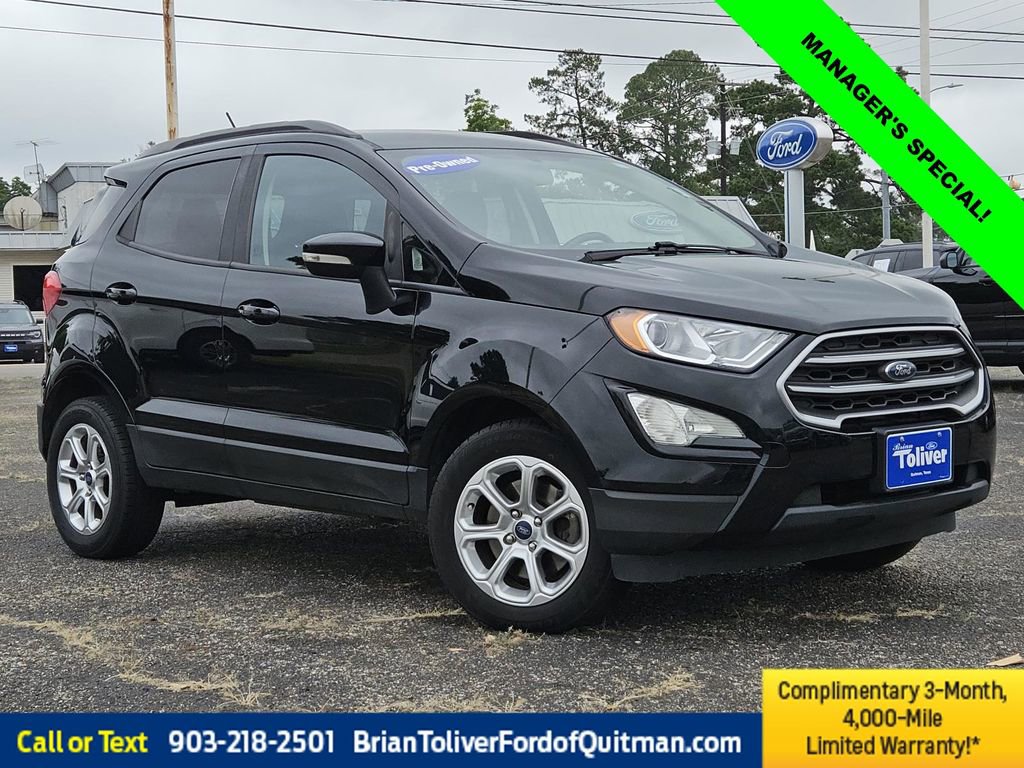 Used 2020 Ford EcoSport SE
