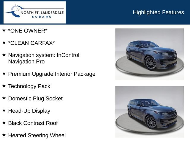 Used 2023 Land Rover Range Rover Sport SE Dynamic AWD/4WD image 7