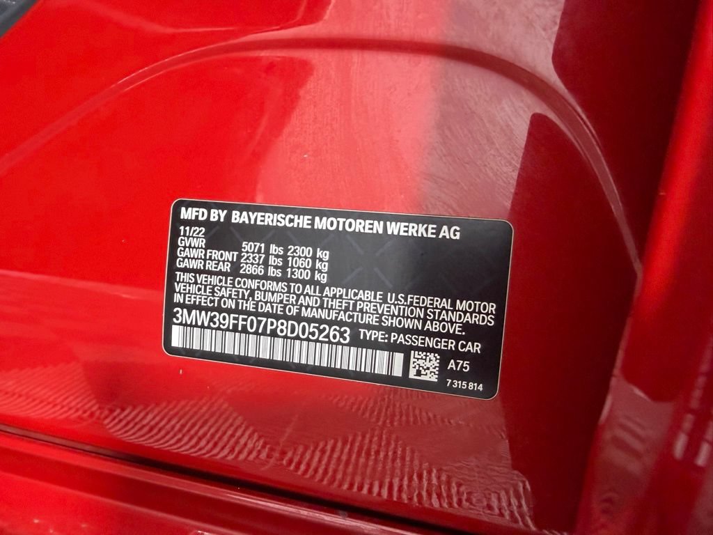 Used 2023 BMW 330e w/ Driving Assistance Package RWD image 34