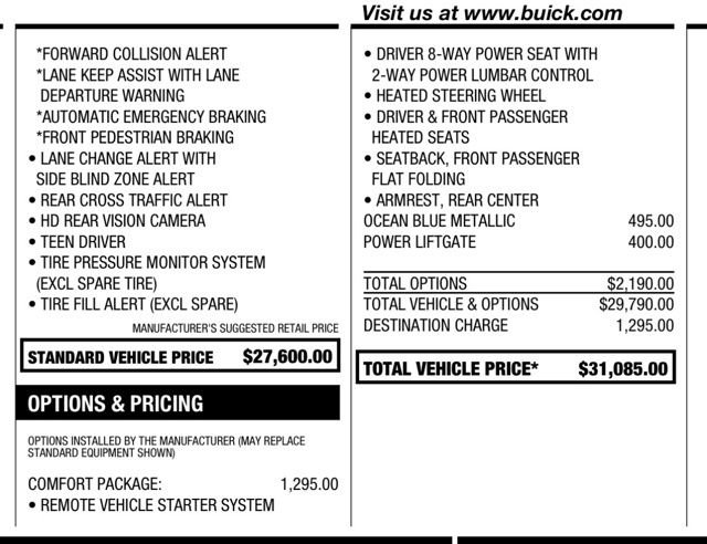 Used 2024 Buick Encore GX Preferred w/ Comfort Package AWD/4WD image 7