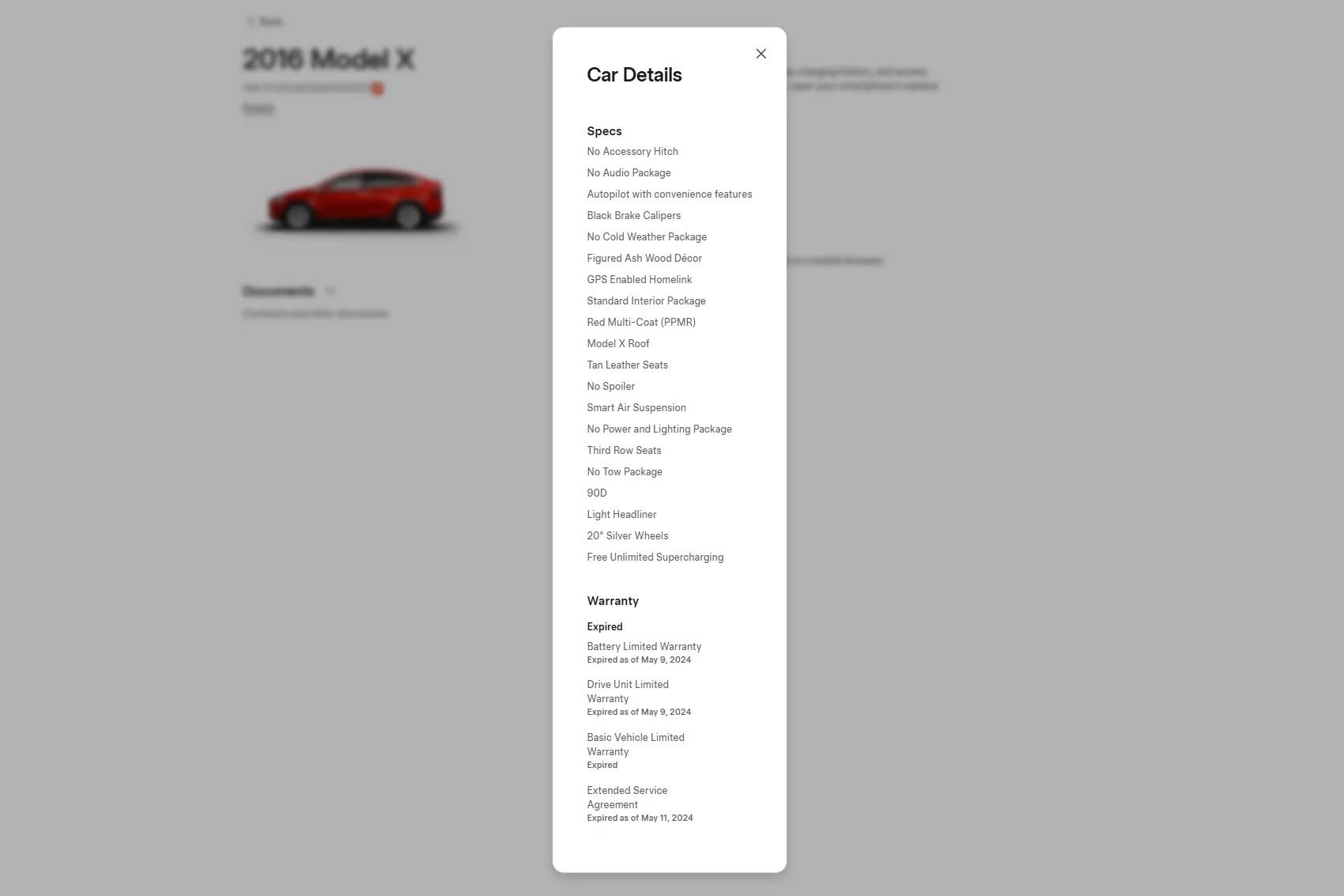 Used 2016 Tesla Model X 90D AWD/4WD image 4
