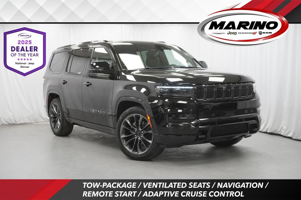 Certified 2025 Jeep Grand Wagoneer Series III w/ Quick Order Packagew 28T