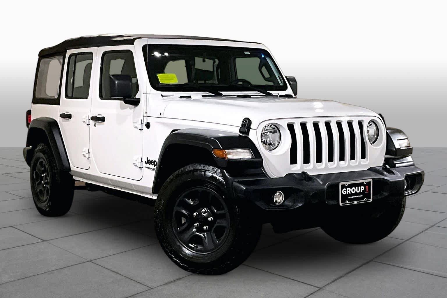 Used 2022 Jeep Wrangler Unlimited Sport AWD/4WD image 2