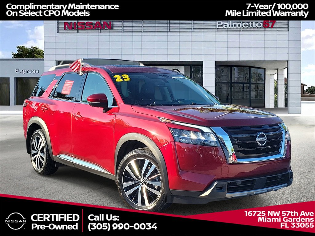 Certified 2023 Nissan Pathfinder Platinum