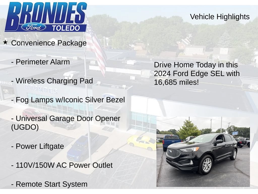 Used 2024 Ford Edge SEL w/ Convenience Package AWD/4WD image 5
