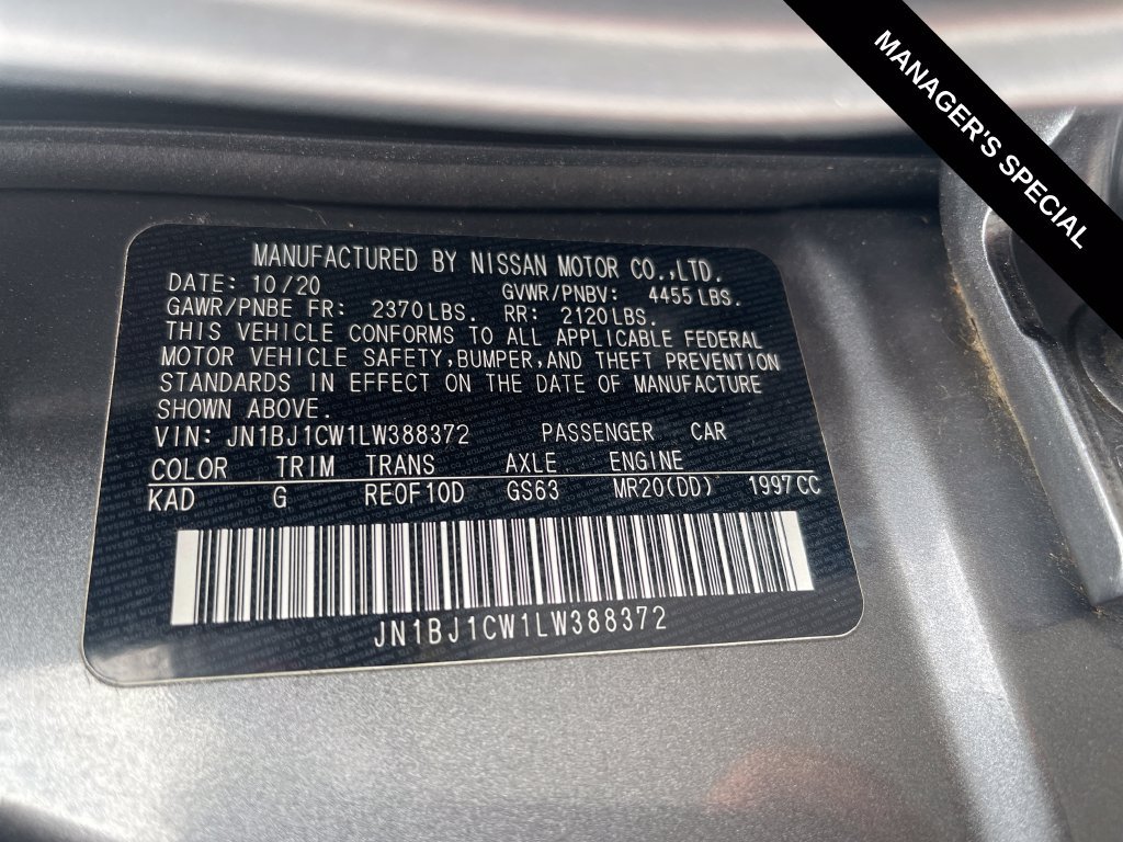 Used 2020 Nissan Rogue Sport SV AWD/4WD image 28