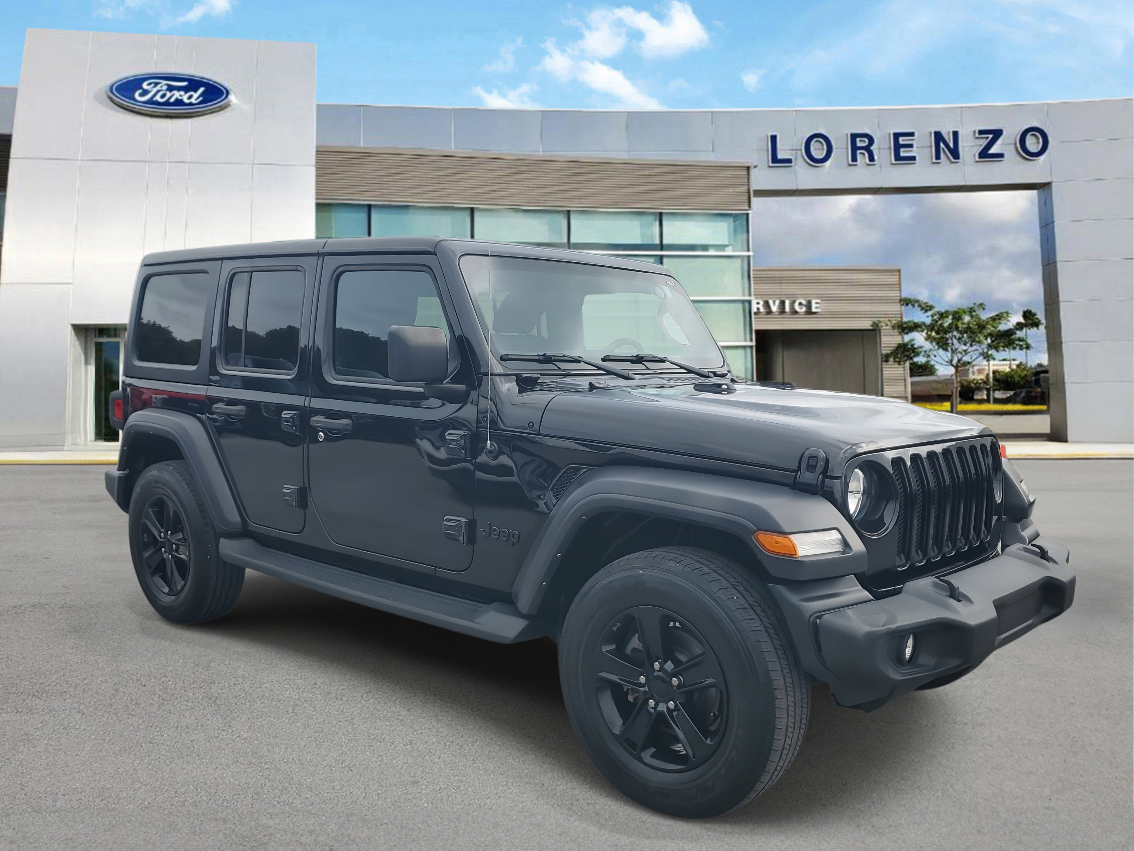 Used 2023 Jeep Wrangler Unlimited Sport image 3