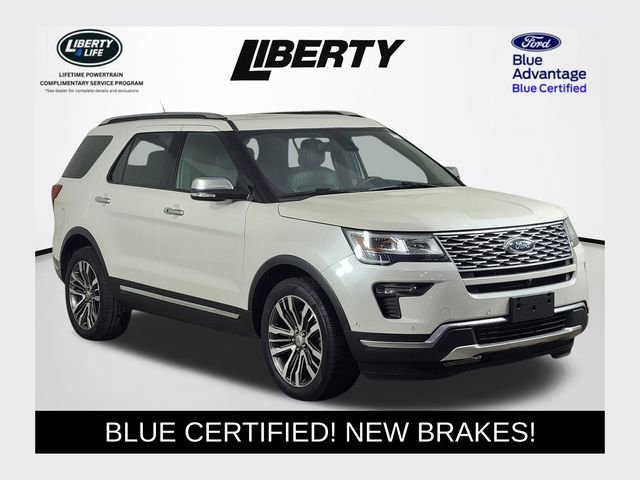 Certified 2019 Ford Explorer Platinum