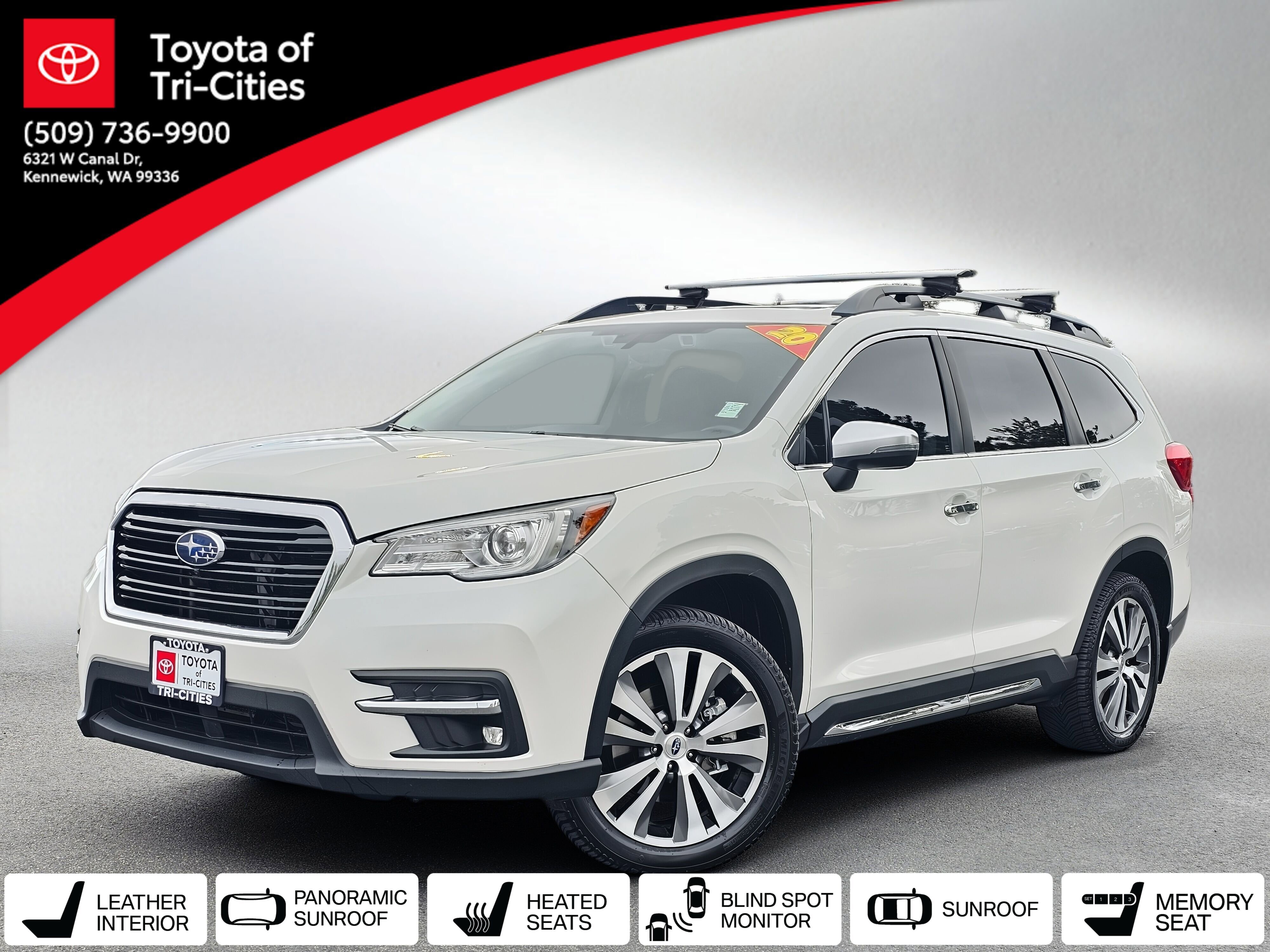 Used 2020 Subaru Ascent Touring w/ Popular Package #2A AWD/4WD image 1