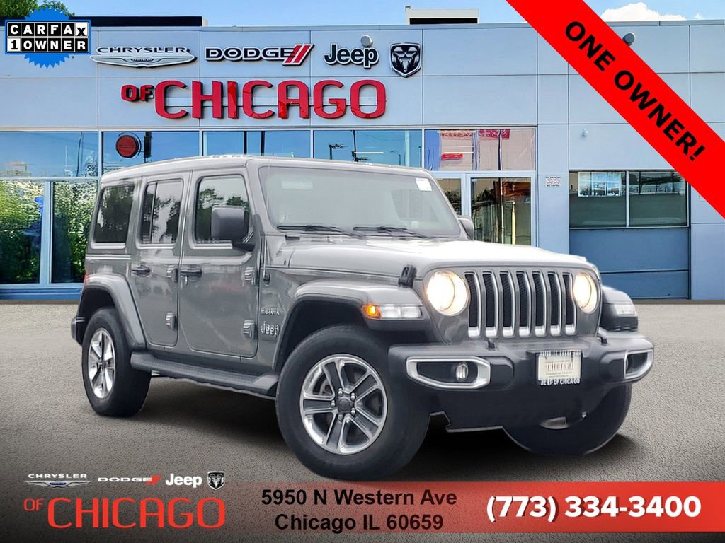 Certified 2021 Jeep Wrangler Unlimited Sahara AWD/4WD image 1