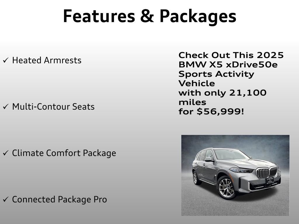 Used 2025 BMW X5 xDrive50e image 12