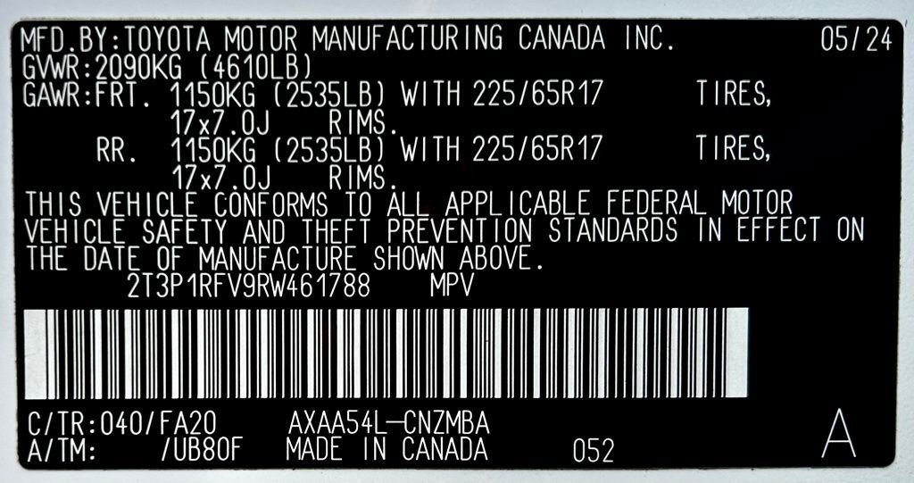 Certified 2024 Toyota RAV4 XLE w/ Convenience Package AWD/4WD image 24