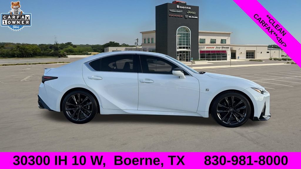 Used 2023 Lexus IS 350 F Sport w/ Memory Package RWD image 2