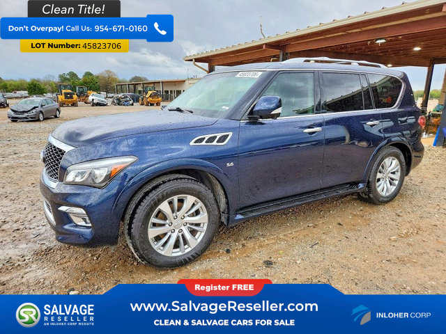 Used 2017 INFINITI QX80 2WD w/ Driver Assistance Package