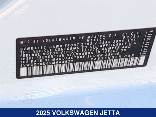 Certified 2025 Volkswagen Jetta SEL FWD image 23