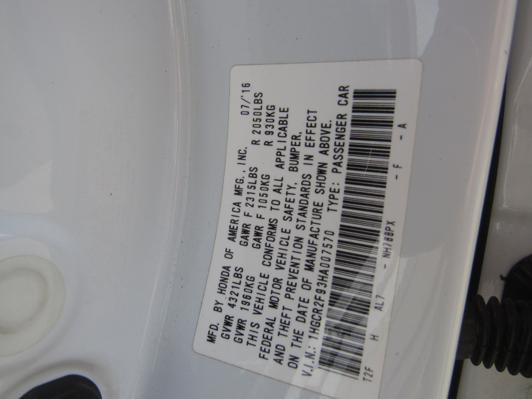 Certified 2017 Honda Accord EX-L image 30