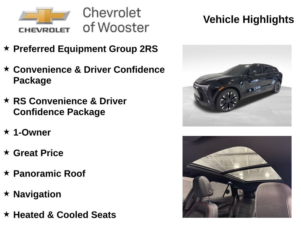 Used 2024 Chevrolet Blazer EV RS RWD image 2