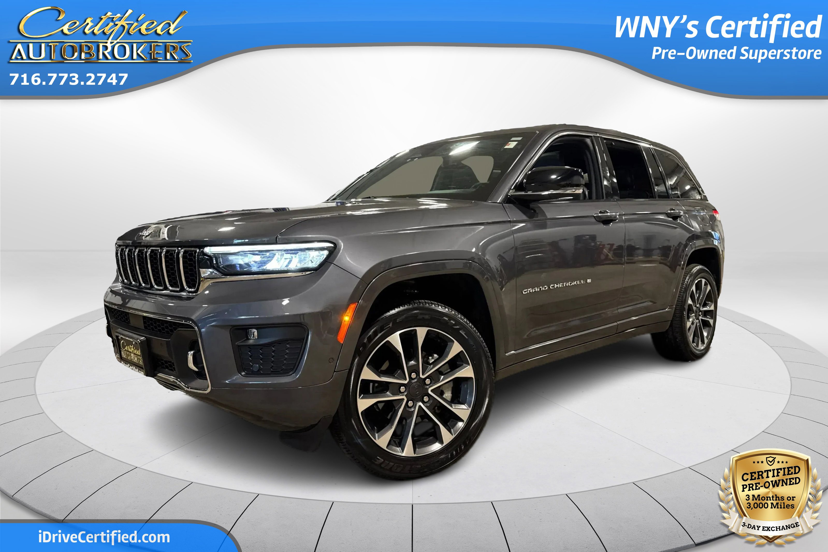 Used 2022 Jeep Grand Cherokee Overland w/ Luxury Tech Group IV