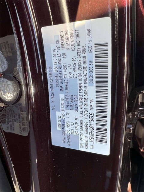 Certified 2024 MAZDA CX-90 Plug-In Hybrid w/ Premium Plus image 14