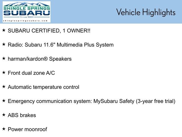 Used 2025 Subaru Outback Onyx Edition image 5