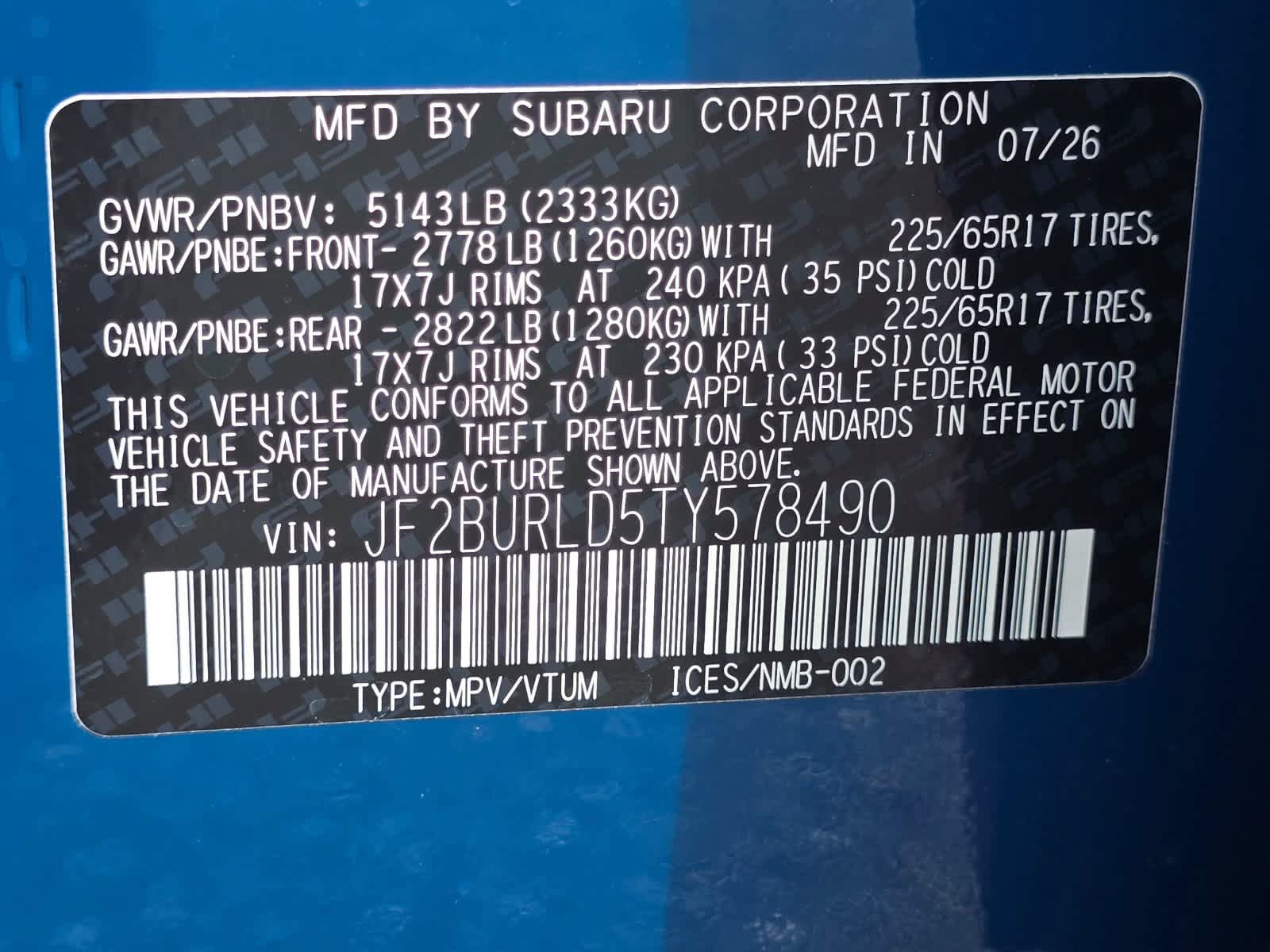 New 2026 Subaru Outback Wilderness AWD/4WD image 32