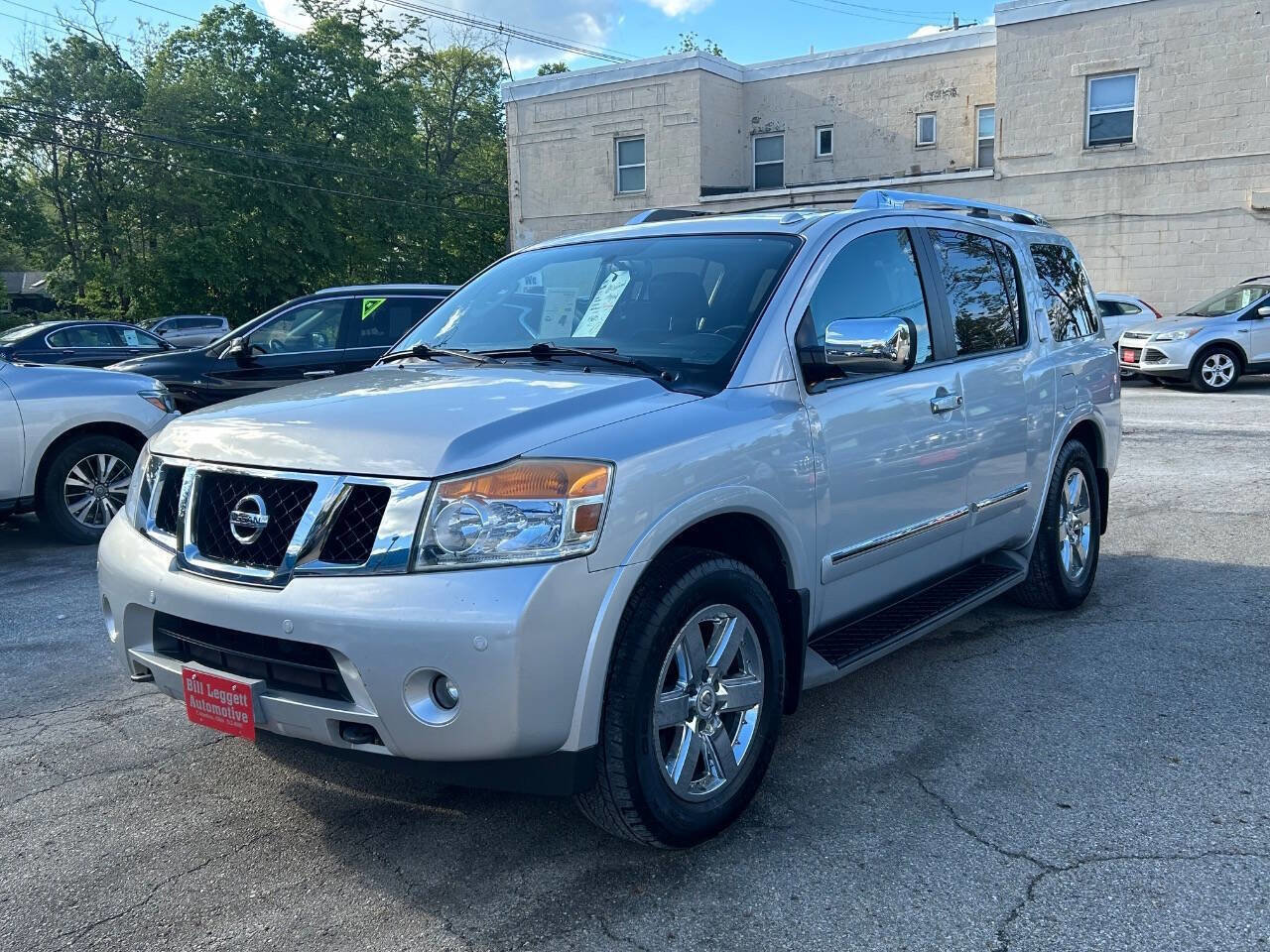 Used 2011 Nissan Armada Platinum w/ 2nd Row Captain Seat Pkg AWD/4WD image 2