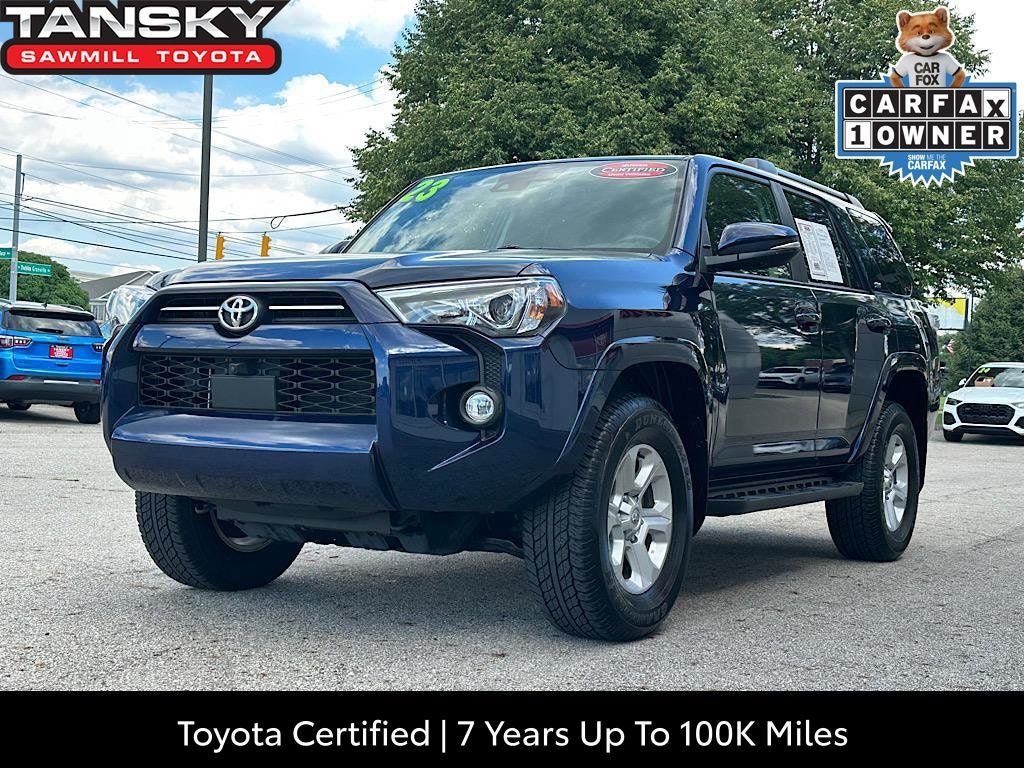 Certified 2023 Toyota 4Runner SR5 Premium w/ Moonroof Package