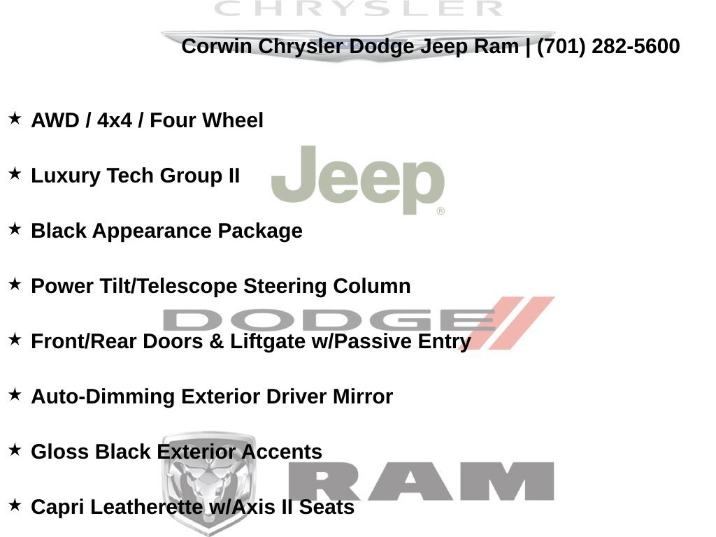 Certified 2023 Jeep Grand Cherokee Limited w/ Luxury Tech Group II AWD/4WD image 16