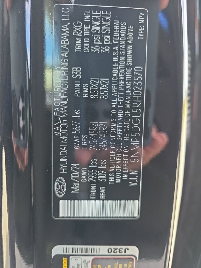 Used 2024 Hyundai Santa Fe Calligraphy image 26