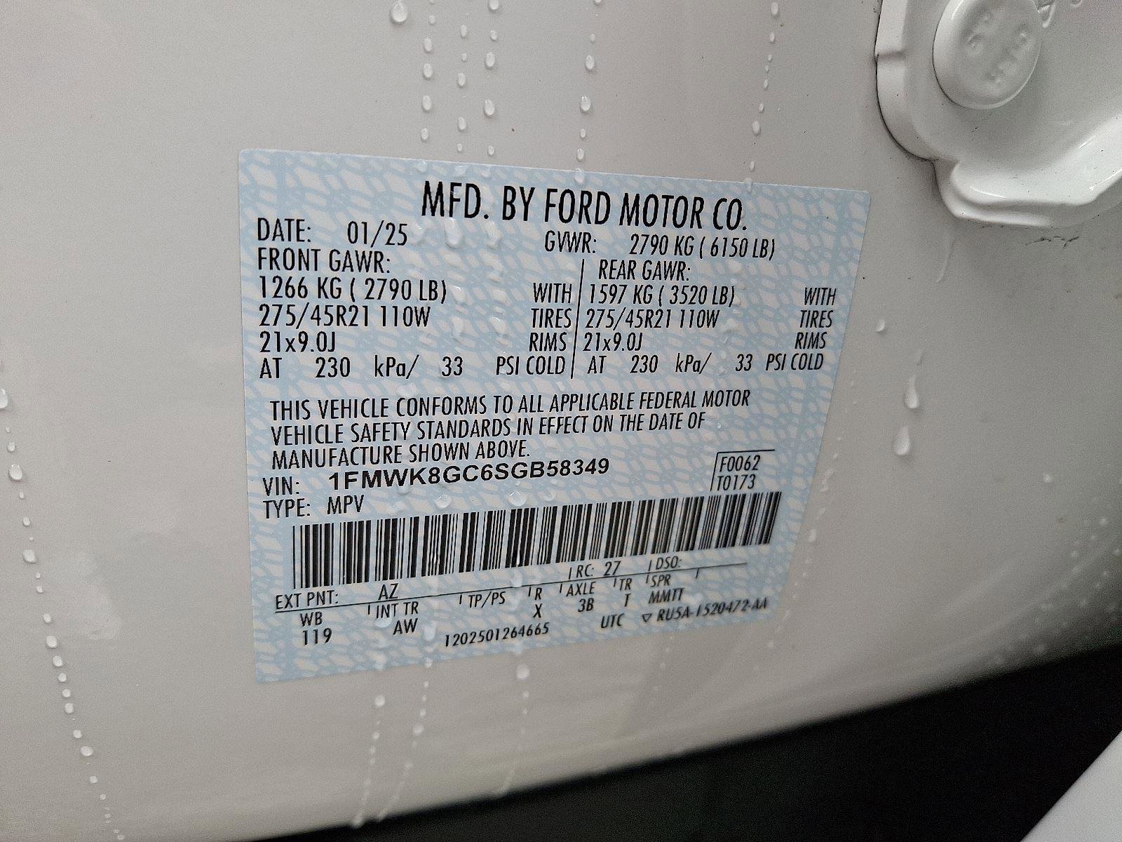 Used 2025 Ford Explorer ST w/ Sun And Sound Package image 27