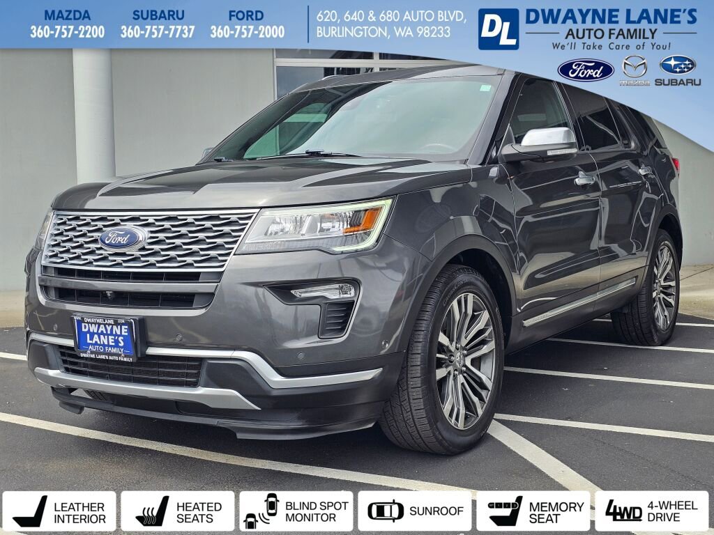 Used 2018 Ford Explorer Platinum