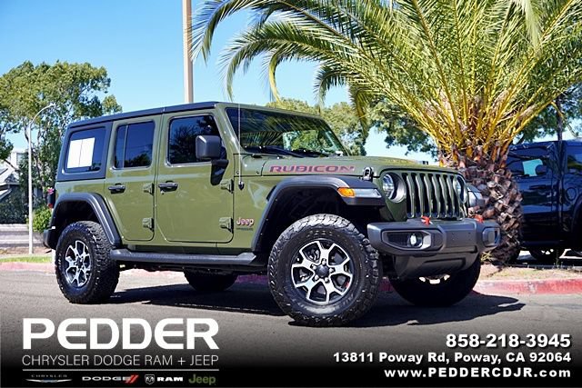 Used 2022 Jeep Wrangler Unlimited Rubicon w/ LED Lighting Group