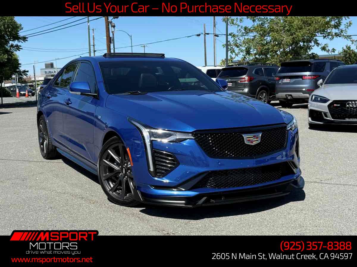 Used 2023 Cadillac CT4 Sport w/ Climate Package RWD image 1
