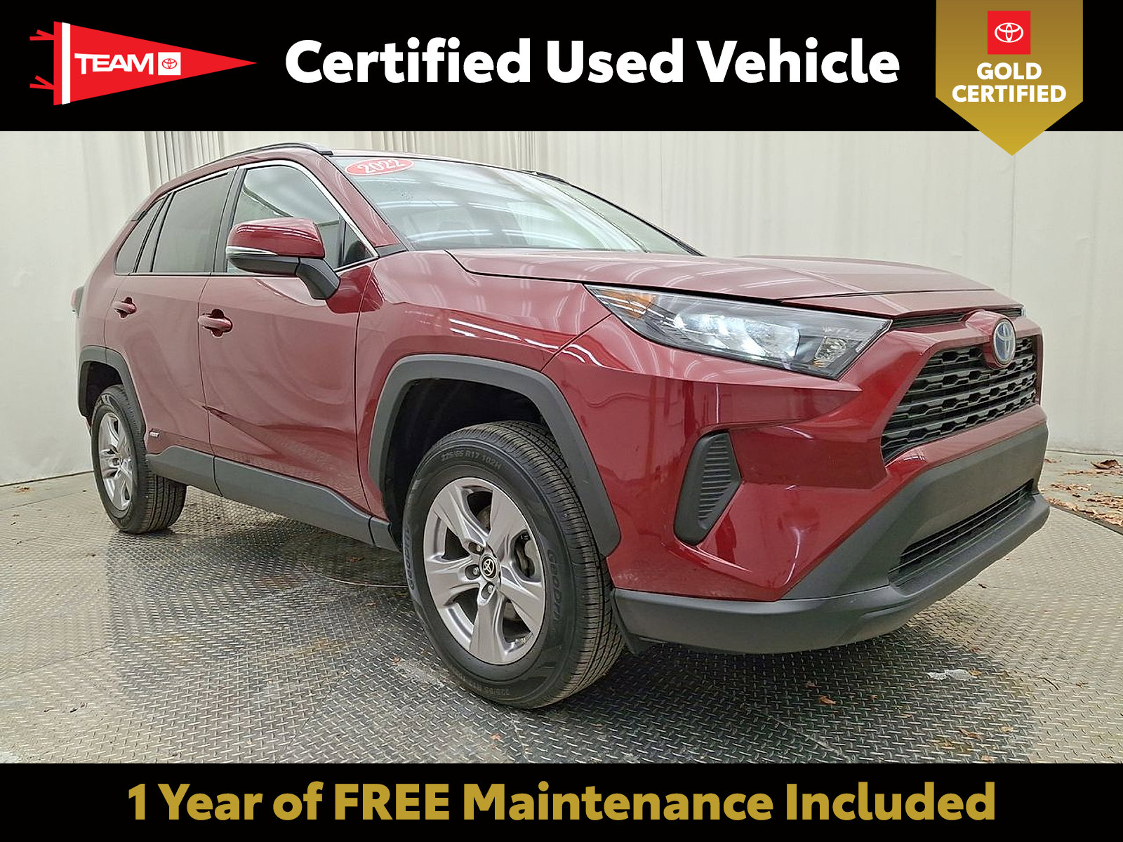 Certified 2022 Toyota RAV4 LE image 1
