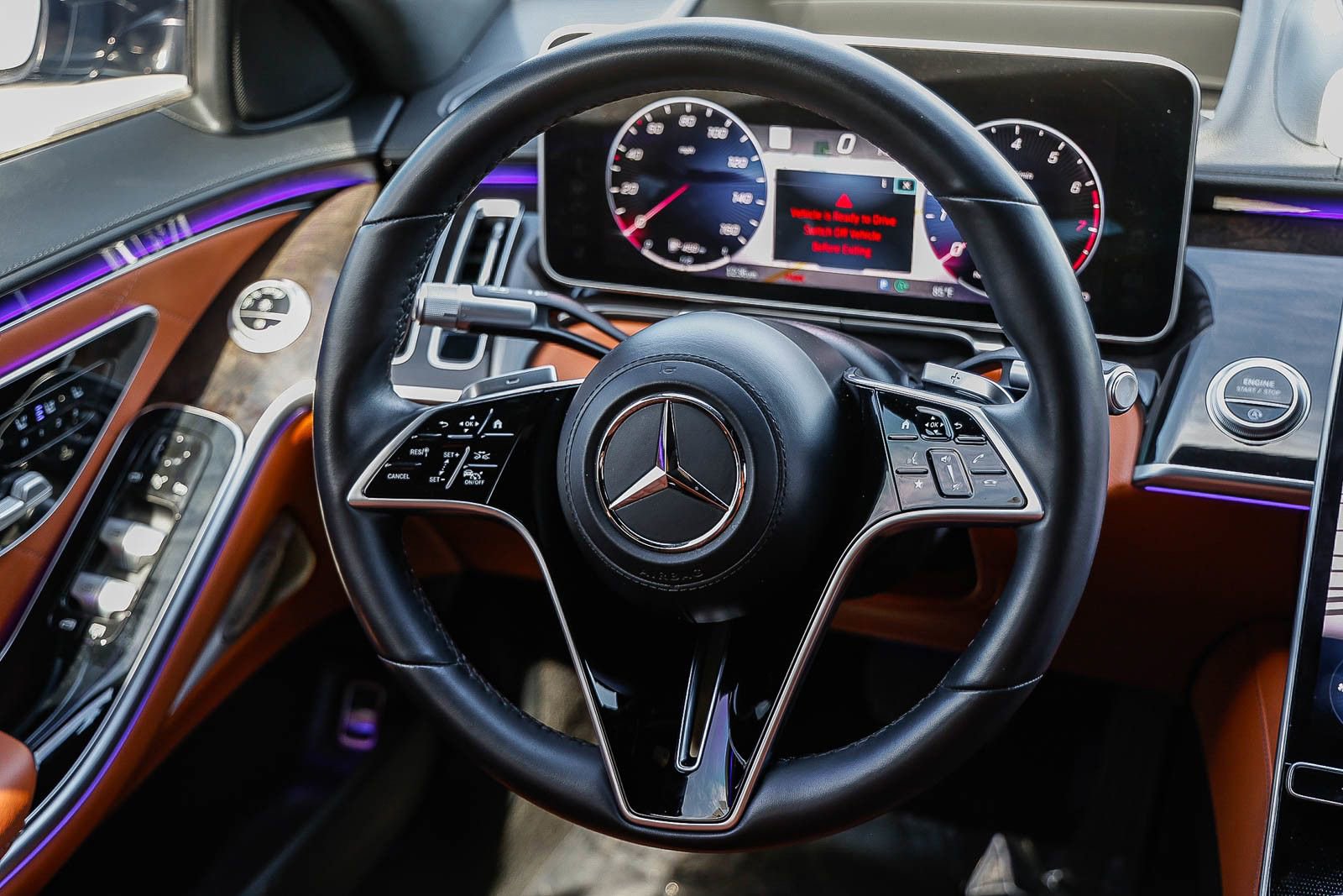 Certified 2022 Mercedes-Benz S 580 4MATIC Sedan w/ Rear Seat Package image 13