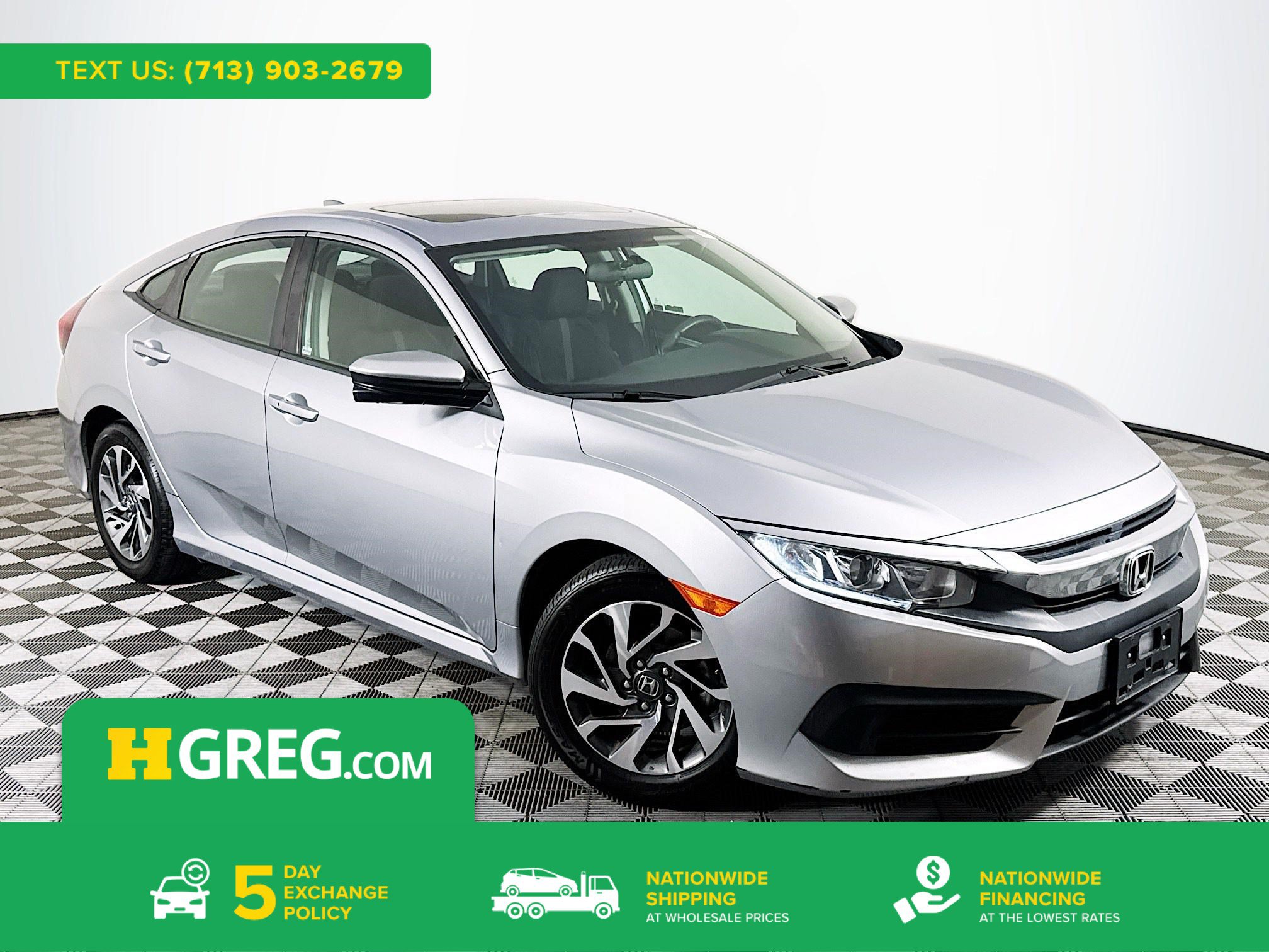 Used 2018 Honda Civic EX image 1