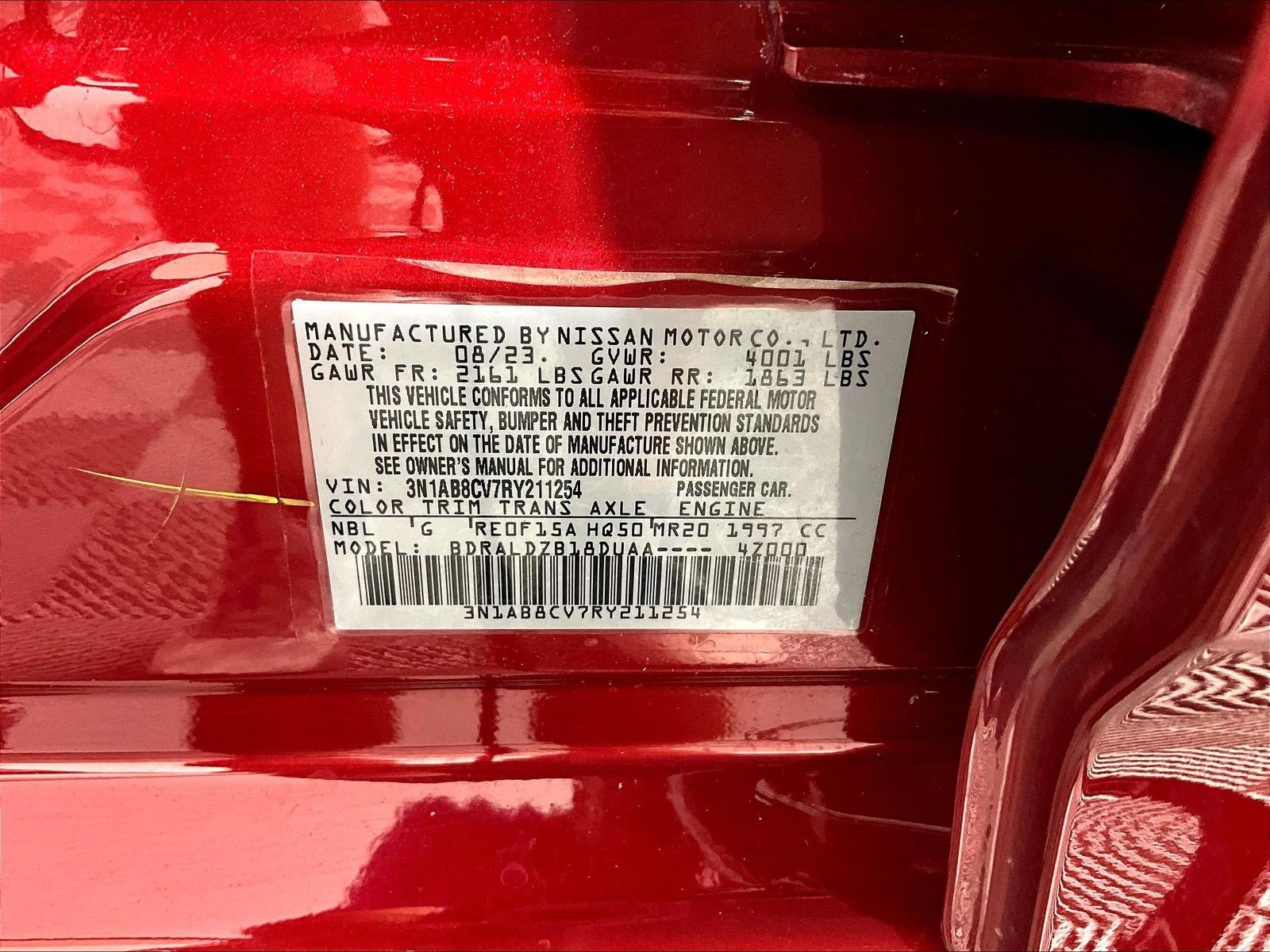 Certified 2024 Nissan Sentra SV w/ All-Weather Package FWD image 19