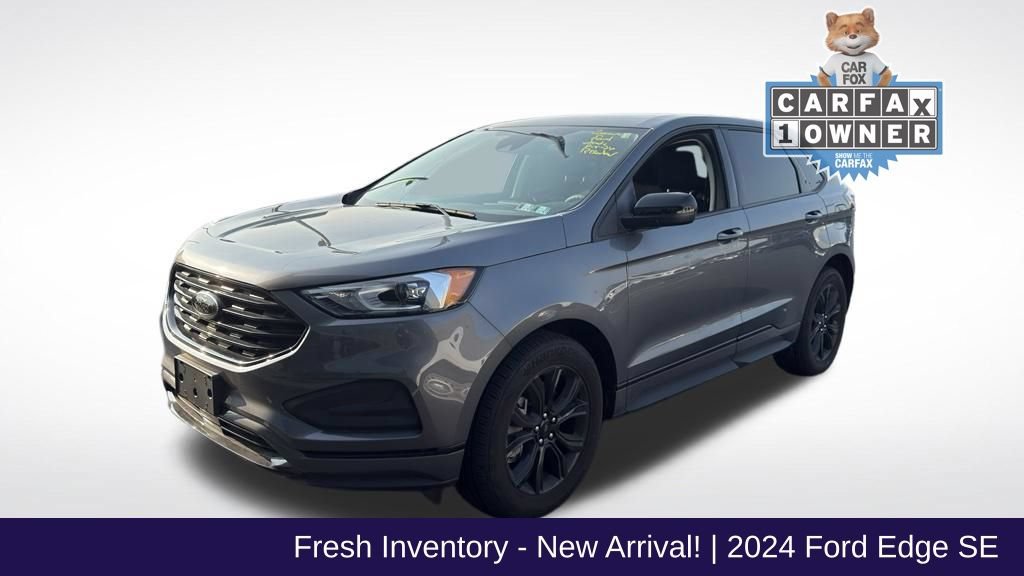 Certified 2024 Ford Edge SE w/ Black Appearance Package AWD/4WD image 1