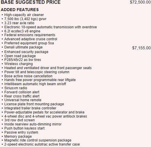 Used 2019 GMC Yukon XL Denali w/ Denali Ultimate Package image 3