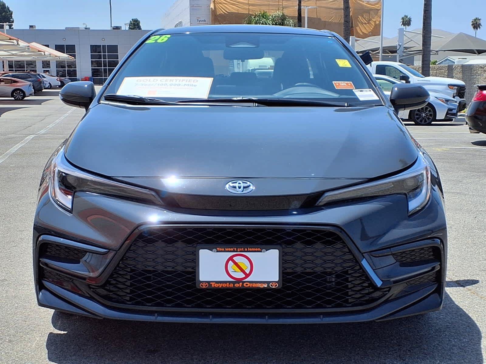 Certified 2026 Toyota Corolla SE FWD image 2
